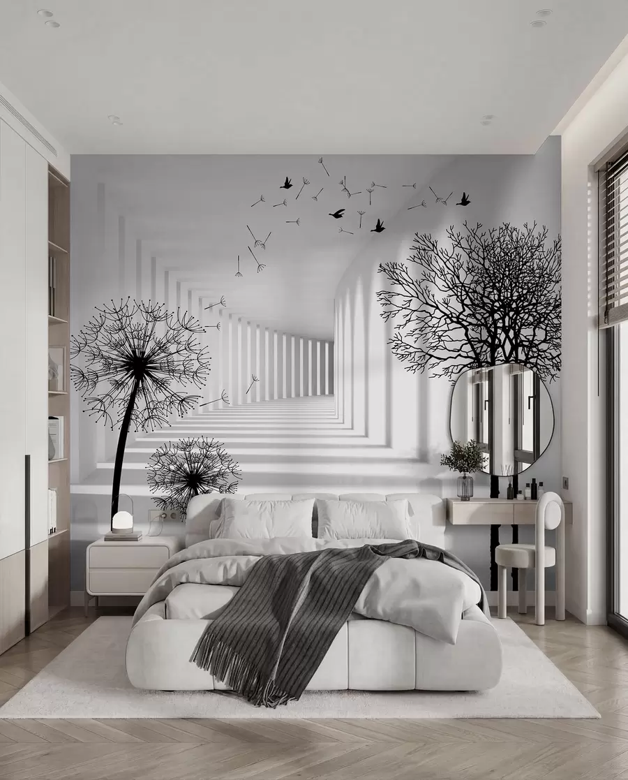 wall murals Дубина и светлост u37803d1