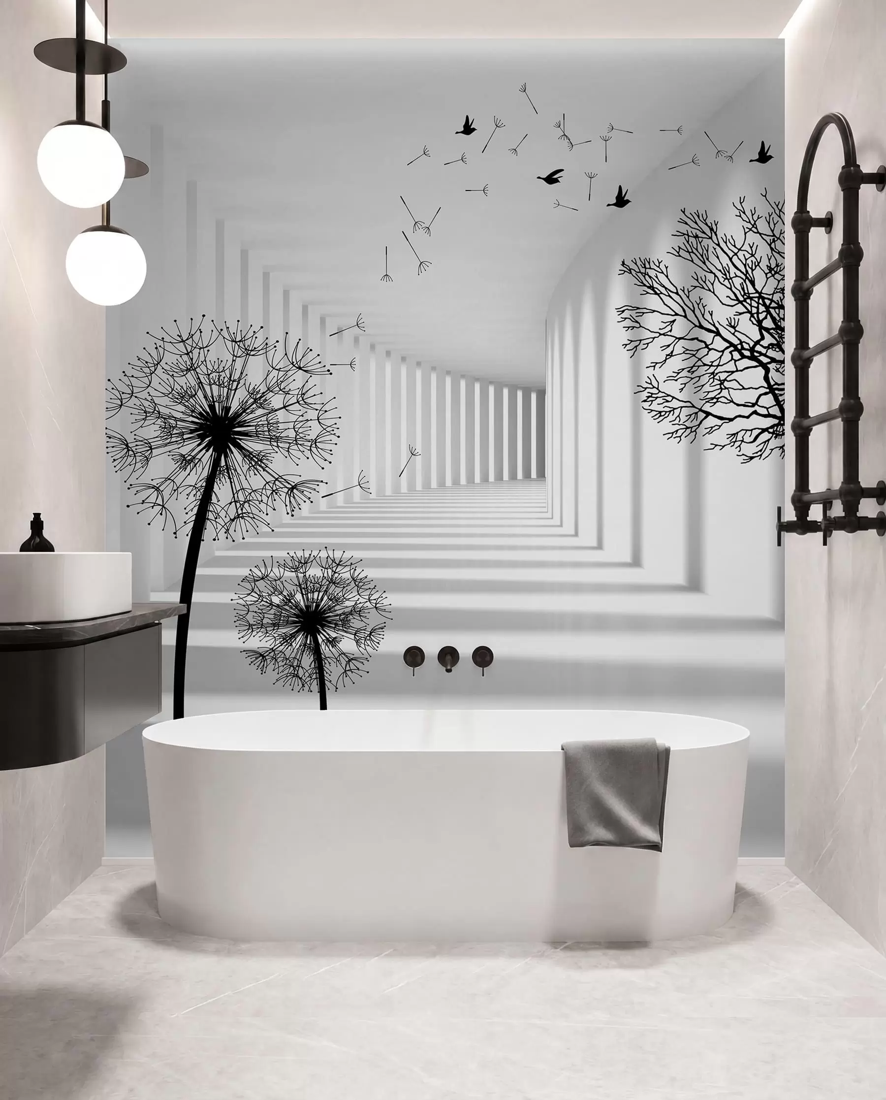 wall murals Дубина и светлост u37803d1