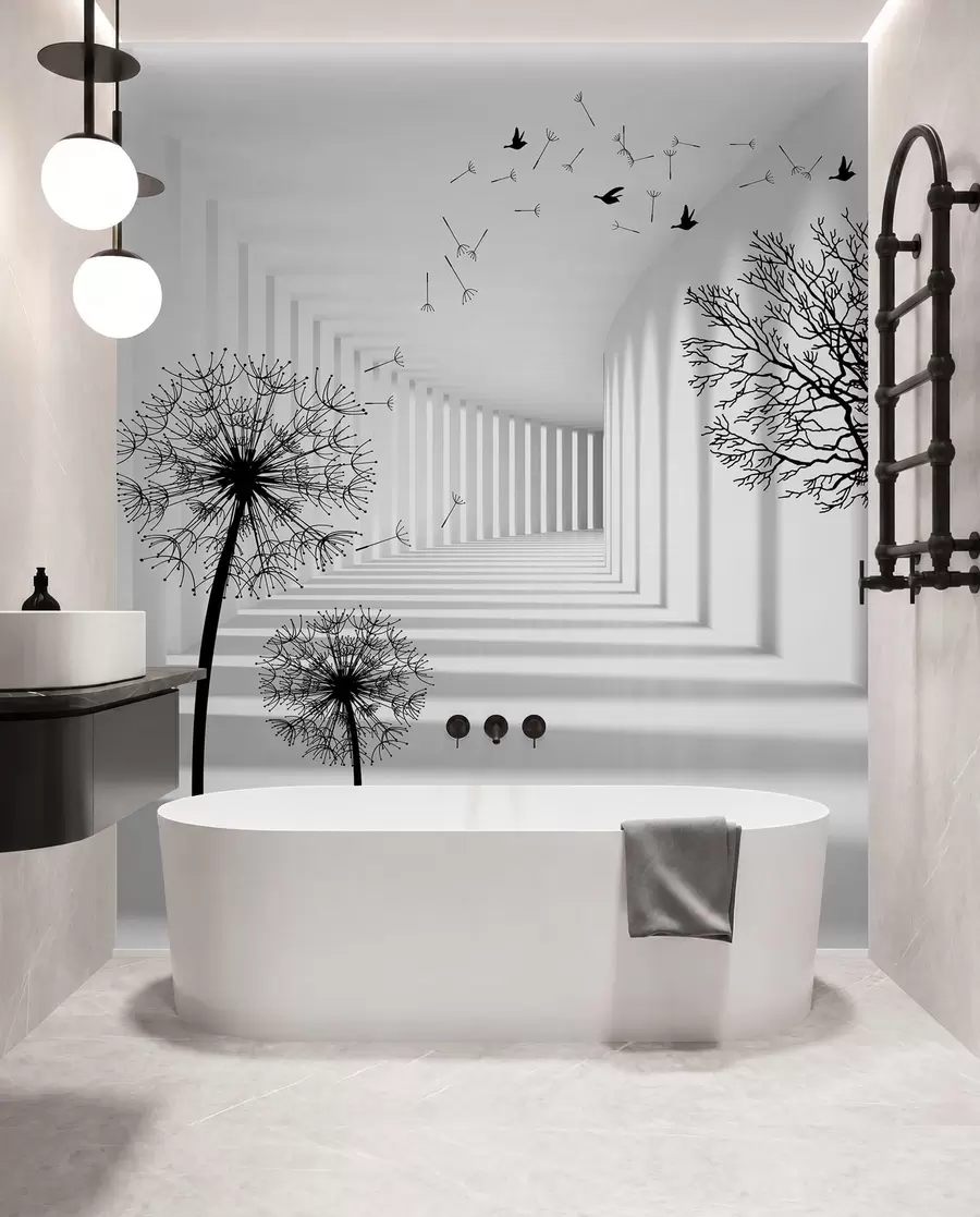 wall murals Дубина и светлост u37803d1