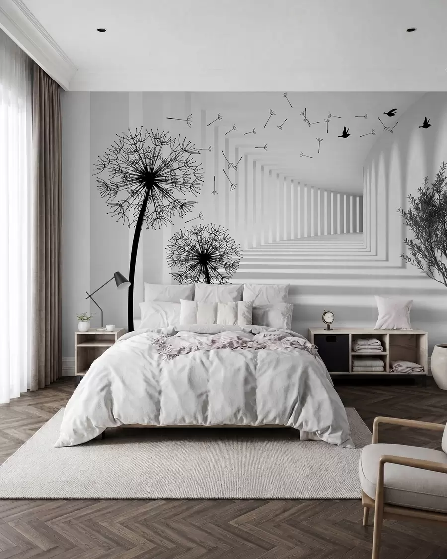 wall murals Дубина и светлост u37803d2