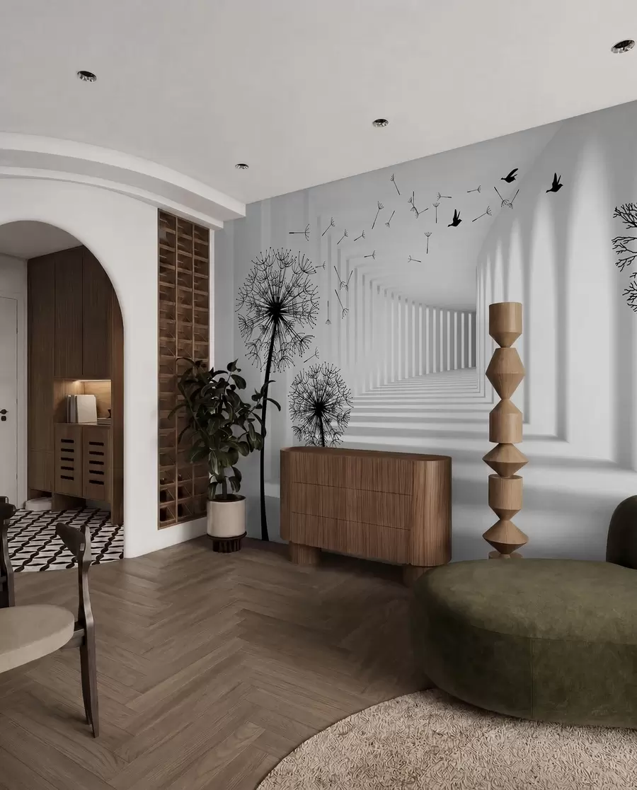wall murals Дубина и светлост u37803d2