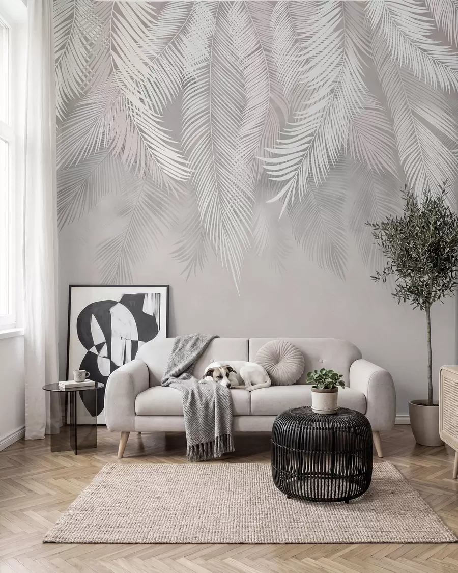 wall murals Висеће палмино лишће u48556d1