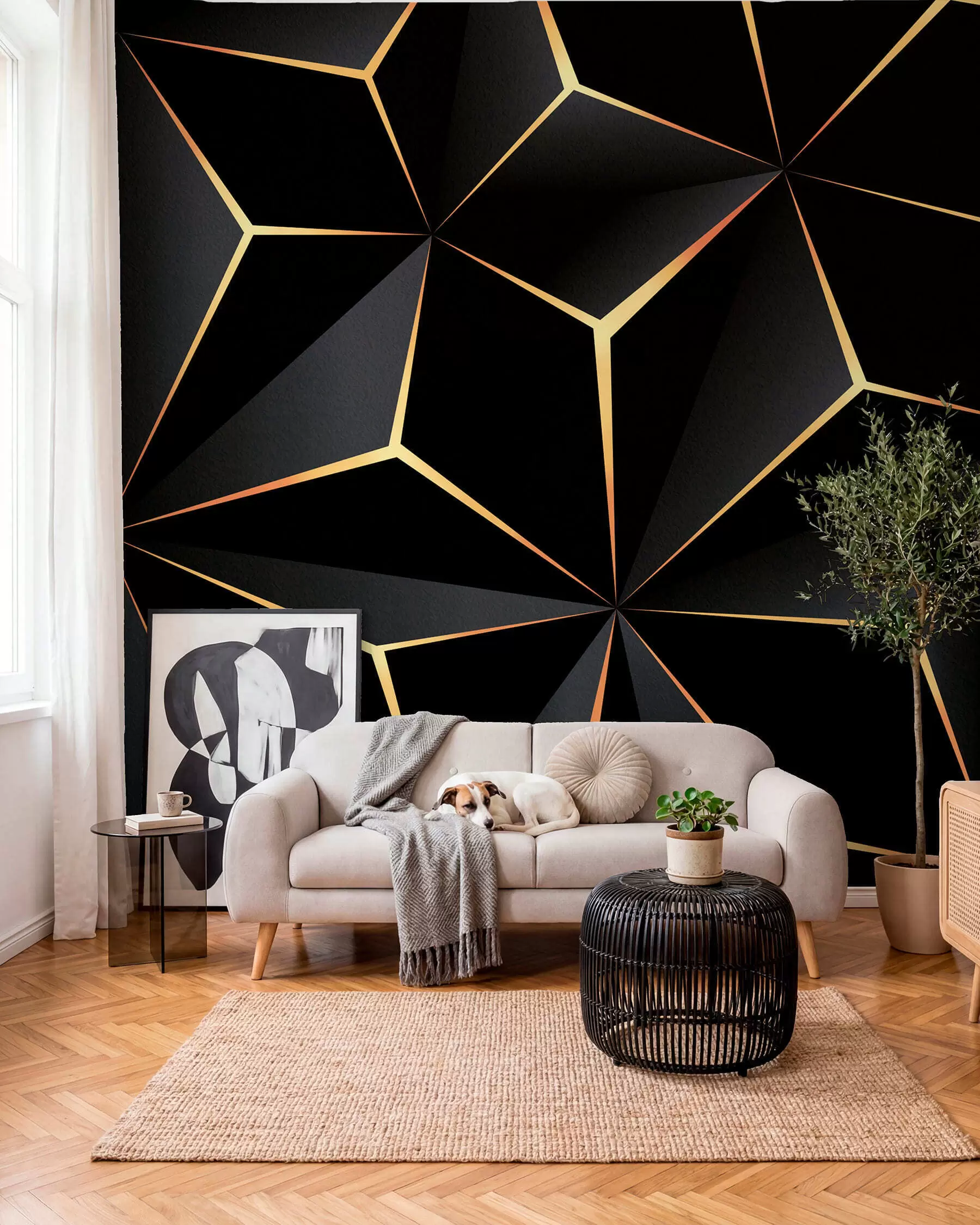 wall murals Црни троугао u72104d1