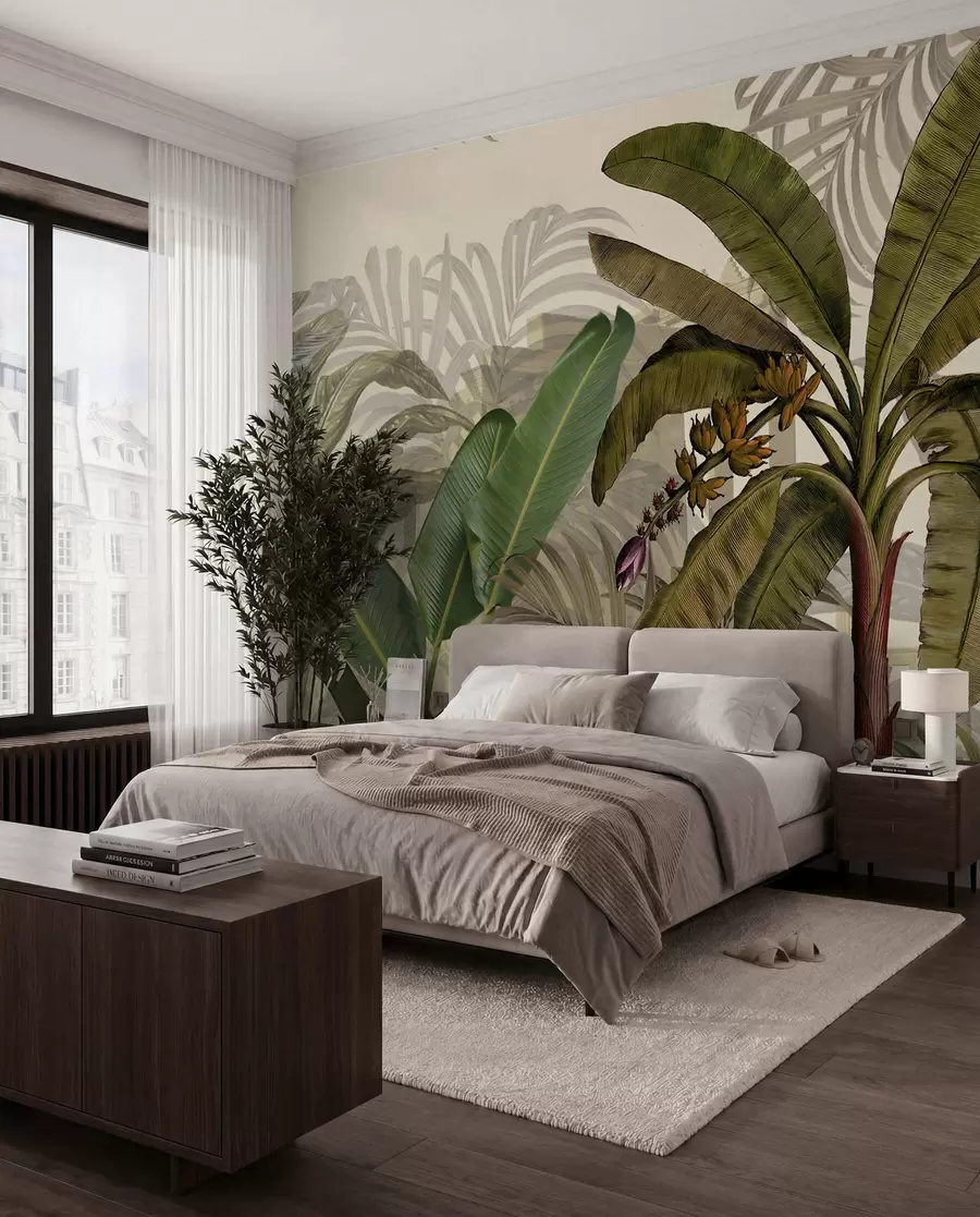 wall murals Тропска џунгла и лишће u74748d1