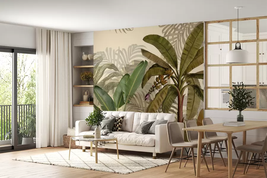 wall murals Тропска џунгла и лишће u74748d1
