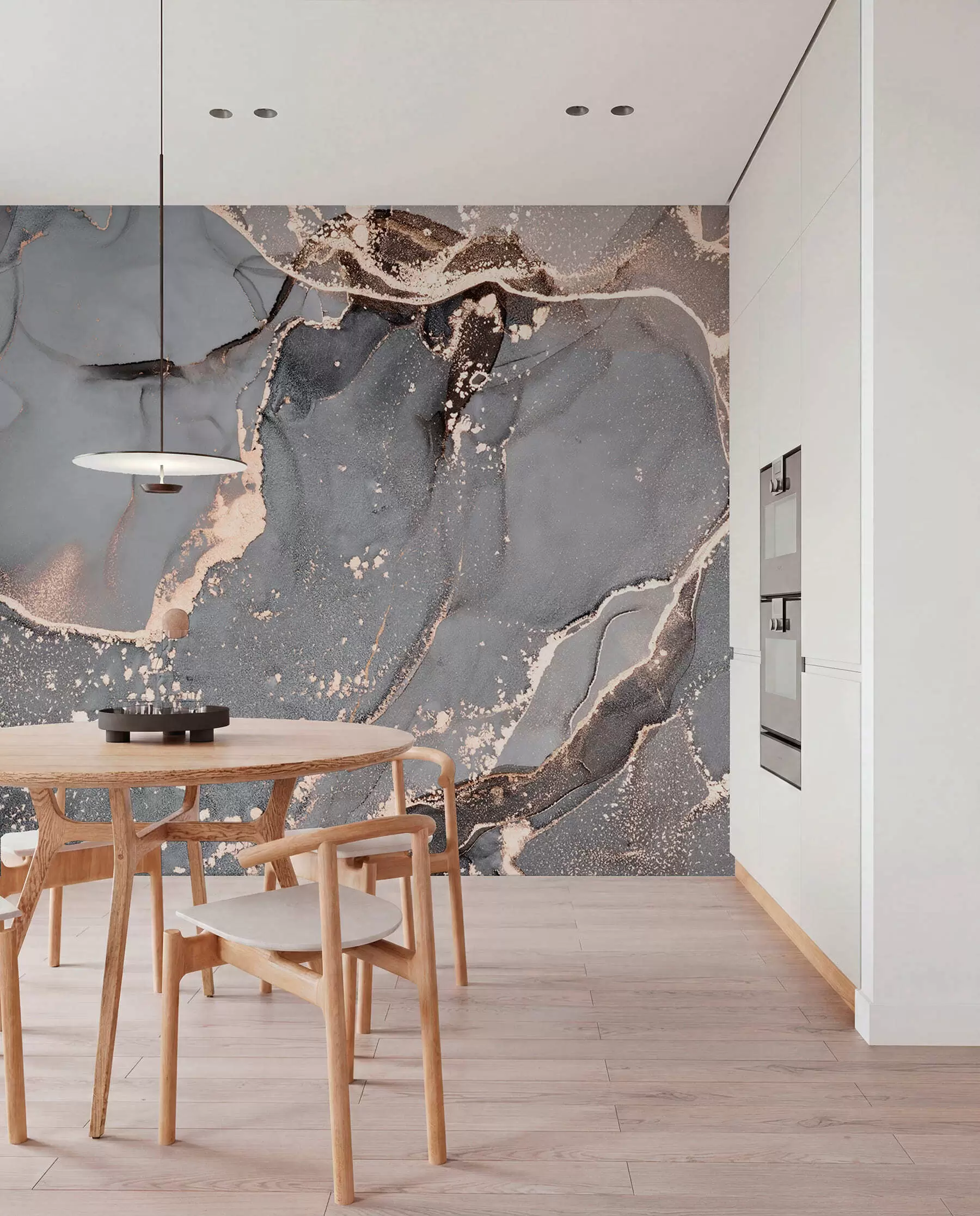 wall murals Сиви мермер u93578d1