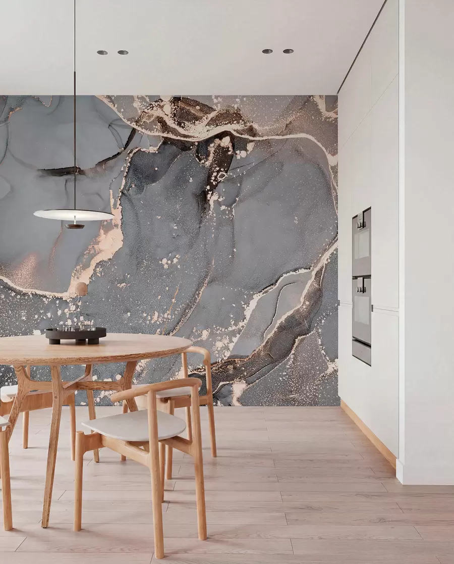 wall murals Сиви мермер u93578d1