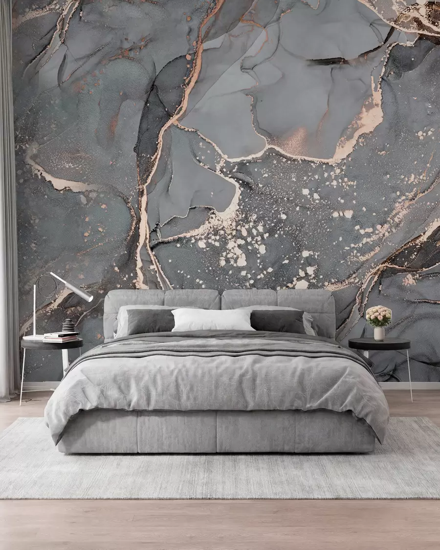 wall murals Сиви мермер u93578d2