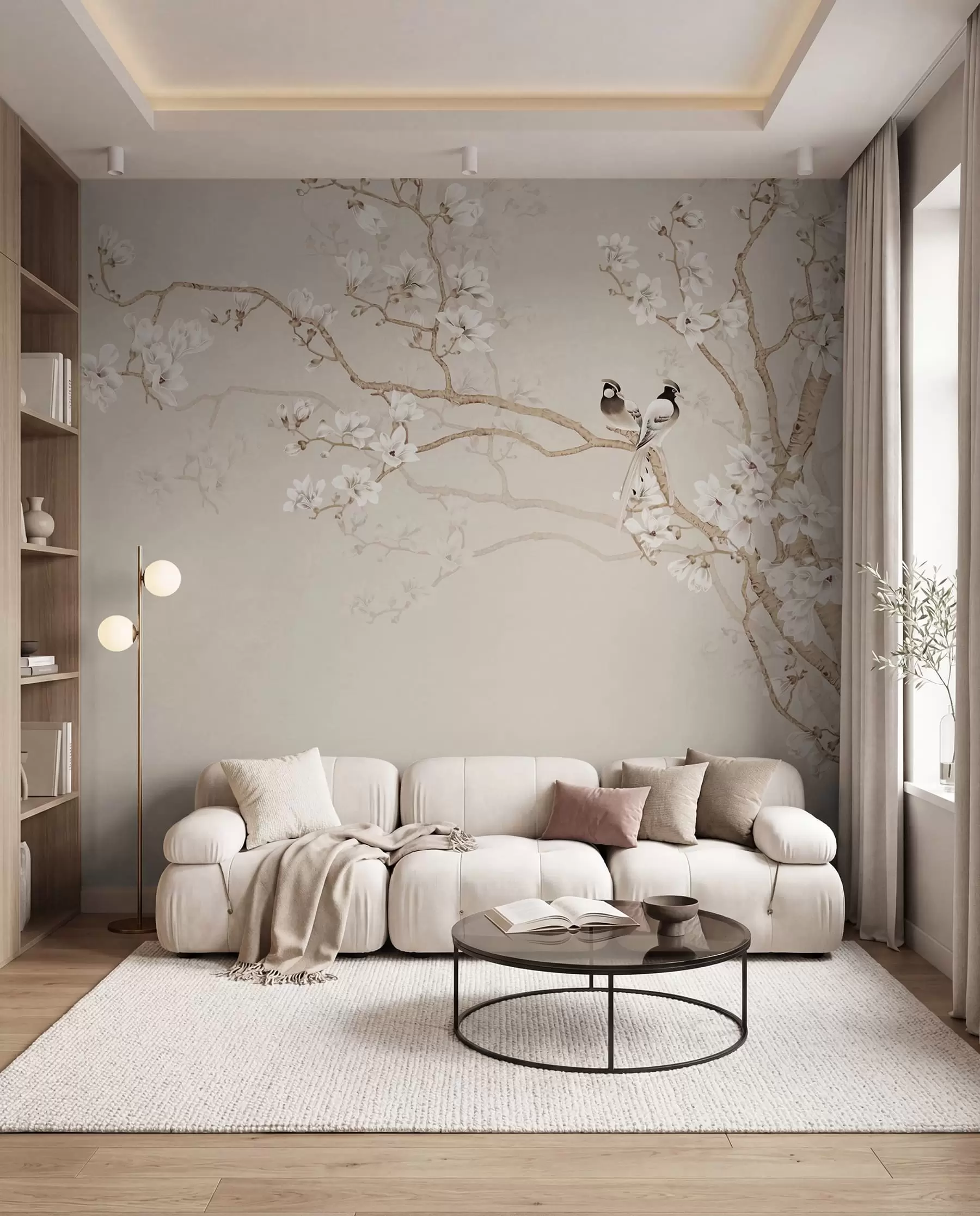 wall murals Дрво магнолије у башти u25842d1