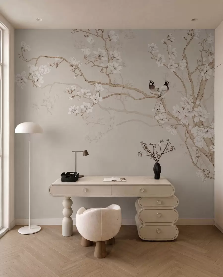 wall murals Дрво магнолије у башти u25842d1