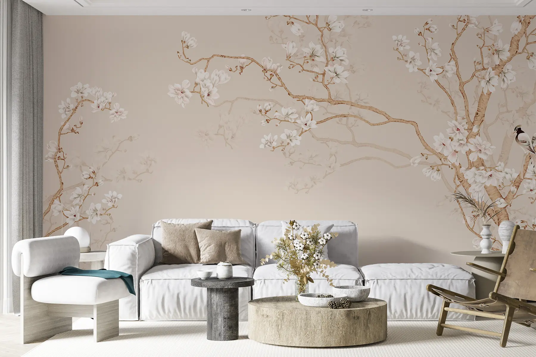 wall murals Дрво магнолије у башти u25842d2