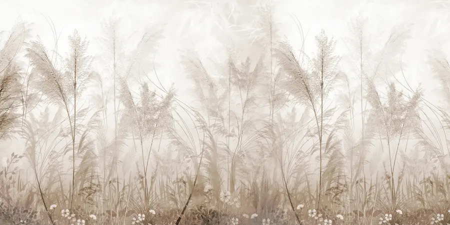 wall murals Високе биљке у пастелним бојама u93903d2