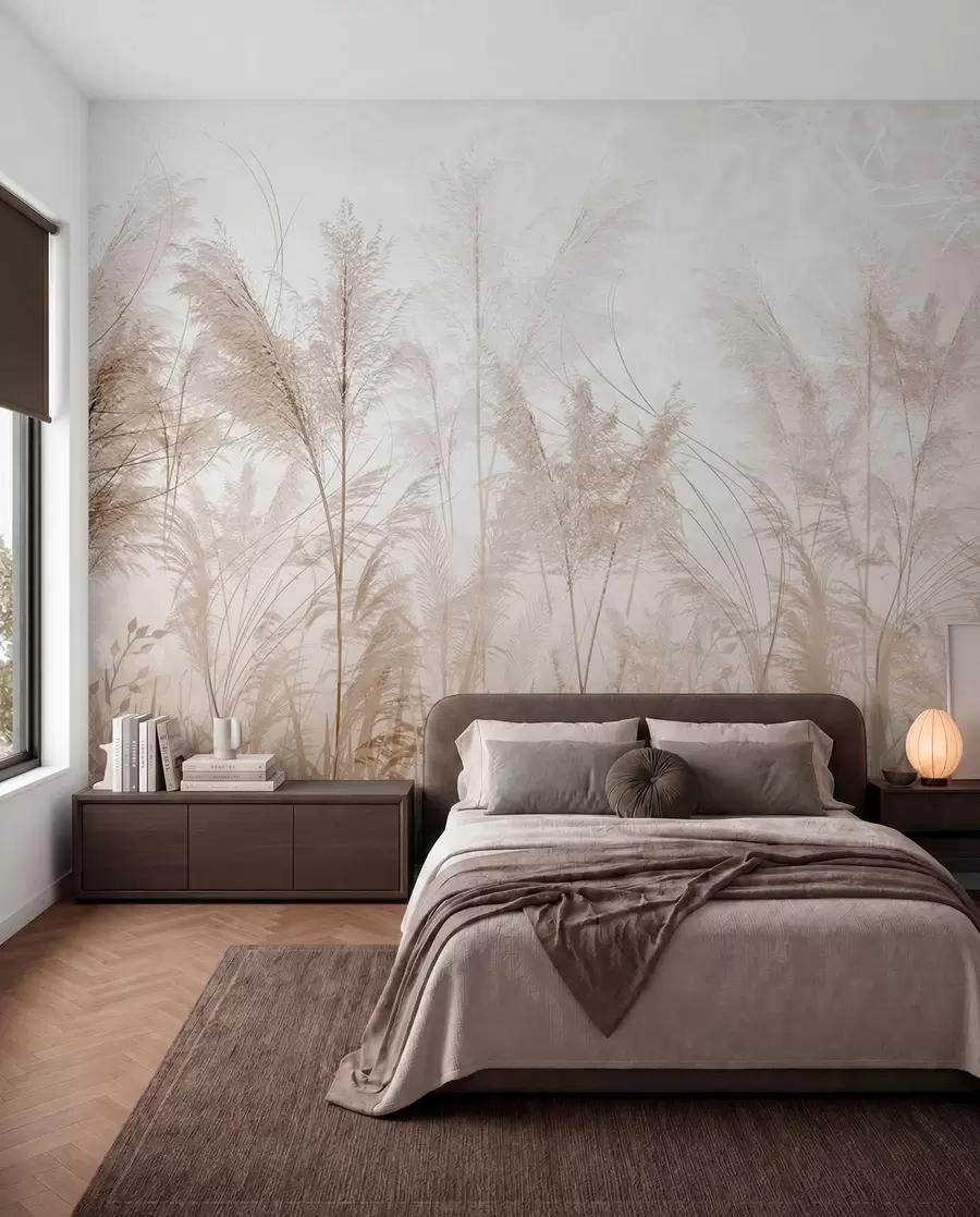 wall murals Високе биљке у пастелним бојама u93903d2