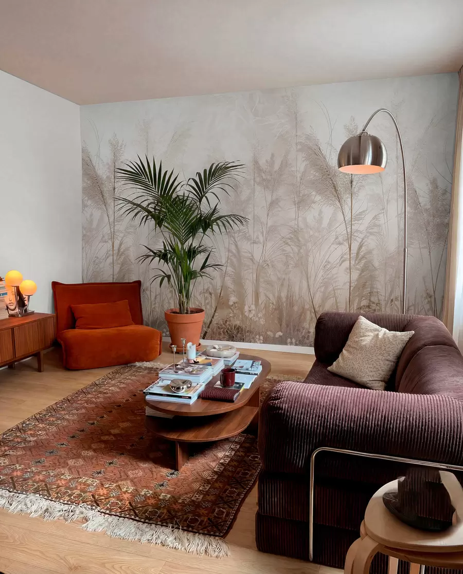 wall murals Високе биљке у пастелним бојама u93903d2
