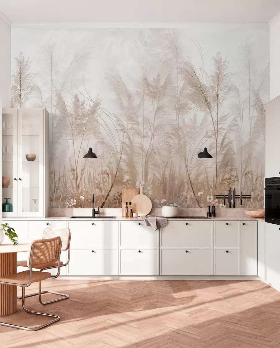 wall murals Високе биљке у пастелним бојама u93903d2