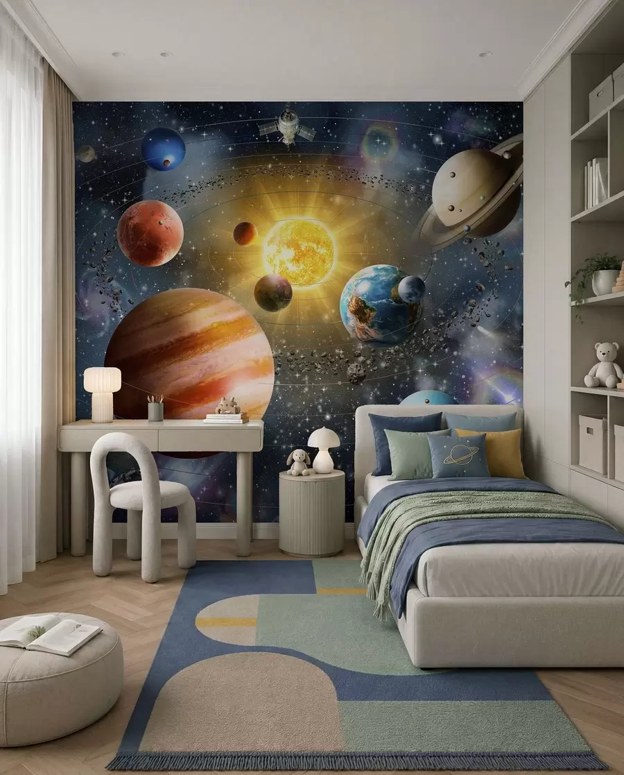 wall murals Очаравајући простор, соларни систем u97222d1